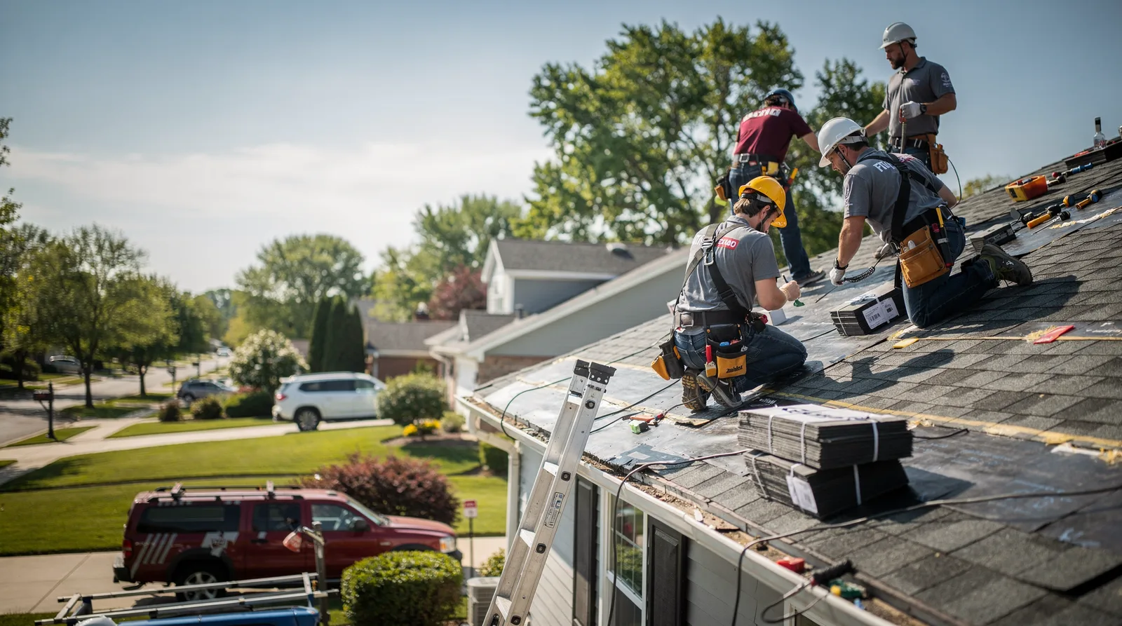 Roof Repair in Metcalf, IL around you